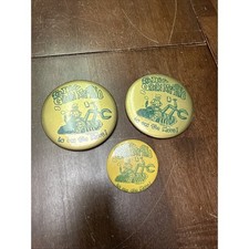 3 VTG the big green machine is on the move, military Pinback Button picture