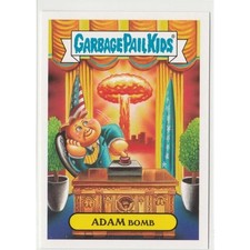 Adam Bomb #17a Garbage Pail Kids GPK 2017 Adam-Geddon Nuclear Sticker picture