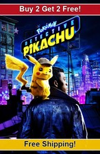 Pokémon Detective Pikachu 2019-01 11x17 Movie TV Show Poster Buy 2 Get 2 Free picture