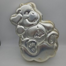VINTAGE 1983 WILTON CAKE PAN CARE BEARS BIRTHDAY BEAR picture