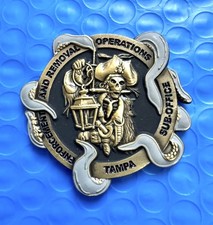 💥RARE ICE TAMPA FLORIDA PIRATE Coin HSI DEA FBI ATF USMS USSS GANG NARCOTICS picture