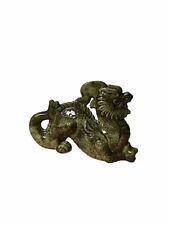 Vintage Asian Chinese Ceramic Handmade/Painted Glazed Dragon Figurine RARE picture