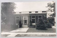Vintage EKC 1948 RPPC Library Lexington Nebraska Real Photo Postcard M193 picture