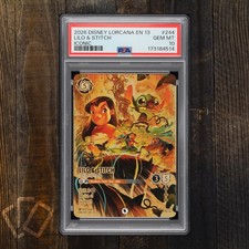 Lilo & Stitch 2026 Disney Lorcana EN 13 #244 Iconic PSA 10 Gem Mint picture