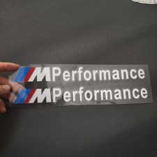 For BMW side skirt stickers 2x M Performance Decals picture