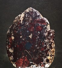Jasper Hematite Breccia Cedar Hill Mine Pilot Knob Missouri Polished Iron Ore picture