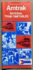 Amtrak National Timetable - April 25, 1976 picture