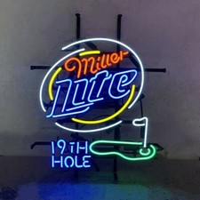 US STOCK Miller Lite Beer 19th Hole Golf Club 24
