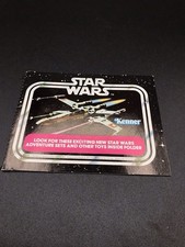 Vintage 1978 Kenner Star Wars X-Wing Mini Catalog Booklet Insert  picture