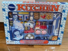 Very Rare VTG Pillsbury Doughboy Kitchen Play Set Style No 190 Sky Kids 1998 NIB picture