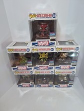 Amazon Exclusive Spider Man Sinister Six Complete Set of 7 Funko Pop's picture