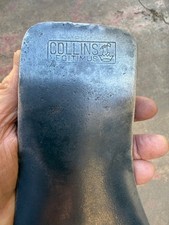 Vintage 3-1/2 Lb. Collins Legitimus single bit axe head. picture