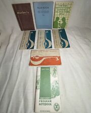 Lot of 8 Vintage Scout Books Handbook Den Mother Book Scout Blue Book 30’s-60’s picture
