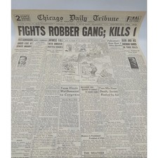 Nov 25 1931 Chicago Tribune Newspaper Page picture