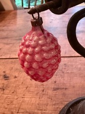 Antique German hand-blown mercury glass ornament 
