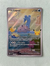 Pokemon TCG | 30th Anniversary | Lapras 131/128 | Illustration Rare picture