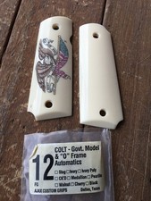 VINTAGE COLT 1911 GRIPS RIGHT TO KEEP AND BEAR ARMS picture