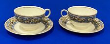 Vintage CREAMPETAL Grindley England Tea Cup & Saucer China Dish Set of 2 picture