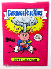 TOPPS GARBAGE PAIL KIDS 2014 CALENDAR WITH BONUS CARDS-NEW SEALED picture