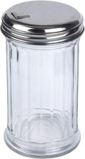 Glass Sugar Shaker Dispenser Pourer 5.5 inch picture