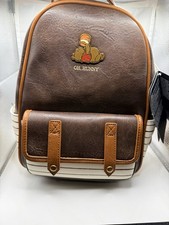 Disney Loungefly Winnie the Pooh “Oh, Hunny” Mini Backpack With Straps Nwt picture