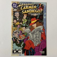 Where In The World Is Carmen San Diego? #1 DC Universe DCU Logo Variant picture