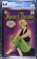 HEART THROBS #89 iconic Abruzzo Pop Art GGA-c 1964 DC Comic Gene Colan CGC 6.0 picture