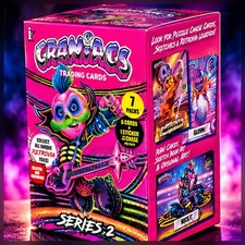 2025 CRANIACS SERIES 2 BLASTER BOX SEALED 7 PACKS JOE SIMKO RETROVIA FOIL picture