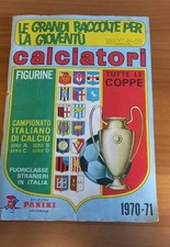 PANINI 1970/71 FOOTBALLER FIGURINE ALBUM Nearly COMPLETE  picture
