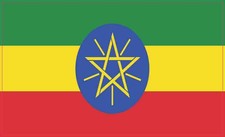 5in x 3in Ethiopian Flag Magnet Car Truck Vehicle Magnetic Sign picture
