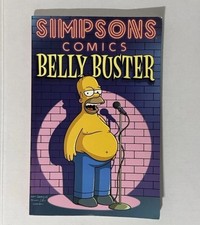 The Simpsons Comics Belly Buster (2004) Vintage Matt Groening First Edition picture