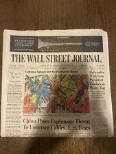 The Wall Street Journal Monday, May 20, 2024 Complete Print Newspaper (NEW) picture