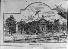 Photo:Little Rock Arkansas State House 1900s Capitol Building Sketch picture