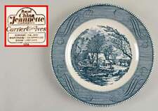 Royal  Currier and Ives Blue Dinner Plate 5979114 picture