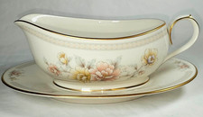 Noritake Cervantes Gravy Boat & Underplate 2287733 Elegant China Tableware 8