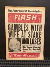 1964 Dec 19th Confidential Flash NewsPaper, Gilda Lee “Was a He” (VRN10G) picture