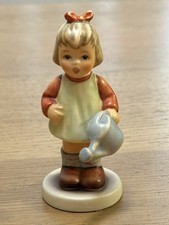 Vintage M.I.Hummel “ Little Gardener” Little Girl With Watering Can Germany  picture
