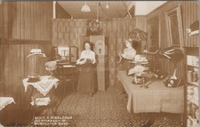 Alice A Middlemas Millinery Shop Pleasant Street Worcester MA RPPC 1921 Postcard picture