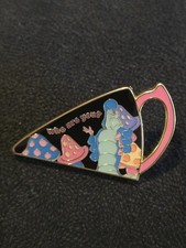 Absolem Caterpillar Mushrooms Who are You Tea Cup Puzzle Loungefly Disney Pin (G picture