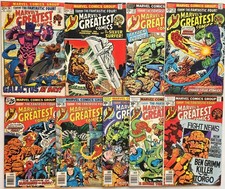 Fantastic Four Marvel's Greatest Comics Vintage Lot 9 1972 36 Galactus picture