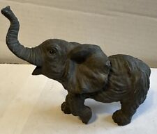 Vintage Lifelike Elephant Figurine picture