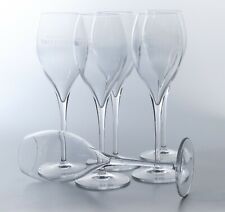6 x Taittinger Reims Champagne Glass Stemmed Glass Chalice 16 cl France 7971 picture