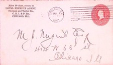 C.R.I.&P. Ry. Local Freight Agent Chicago IL 1901 Postmarked Envelope picture