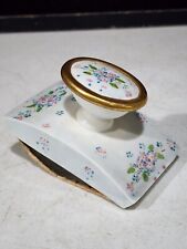 ANTIQUE NIPPON NORITAKE HAND PAINTED INK DESK BLOTTER picture