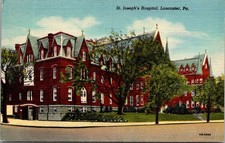 St. Joseph's Hospital Lancaster PA Vintage Postcard 4P23-11 picture