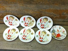 GOEBEL CHRISTMAS PLATES BY CHARLOT BYJ  1973 1ST EDITION & 1974 2ND EDITION picture