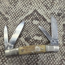 Vintage Zwilling J A Henckels Stag 4 Blade Medium Congress Pocket Knife  Germany picture