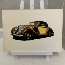 Vintage Lagonda V12 Automobile Illustration Art Drawing Hand Drawn picture