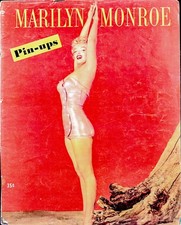 1953 Marilyn Monroe Pin-Ups MACO Recalled Edition Original Magazine 35c Complete picture