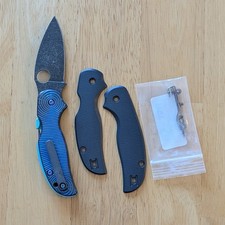 Spyderco Sage 5 Compression Lock Folding Blade Knife Custom Build And Scales picture